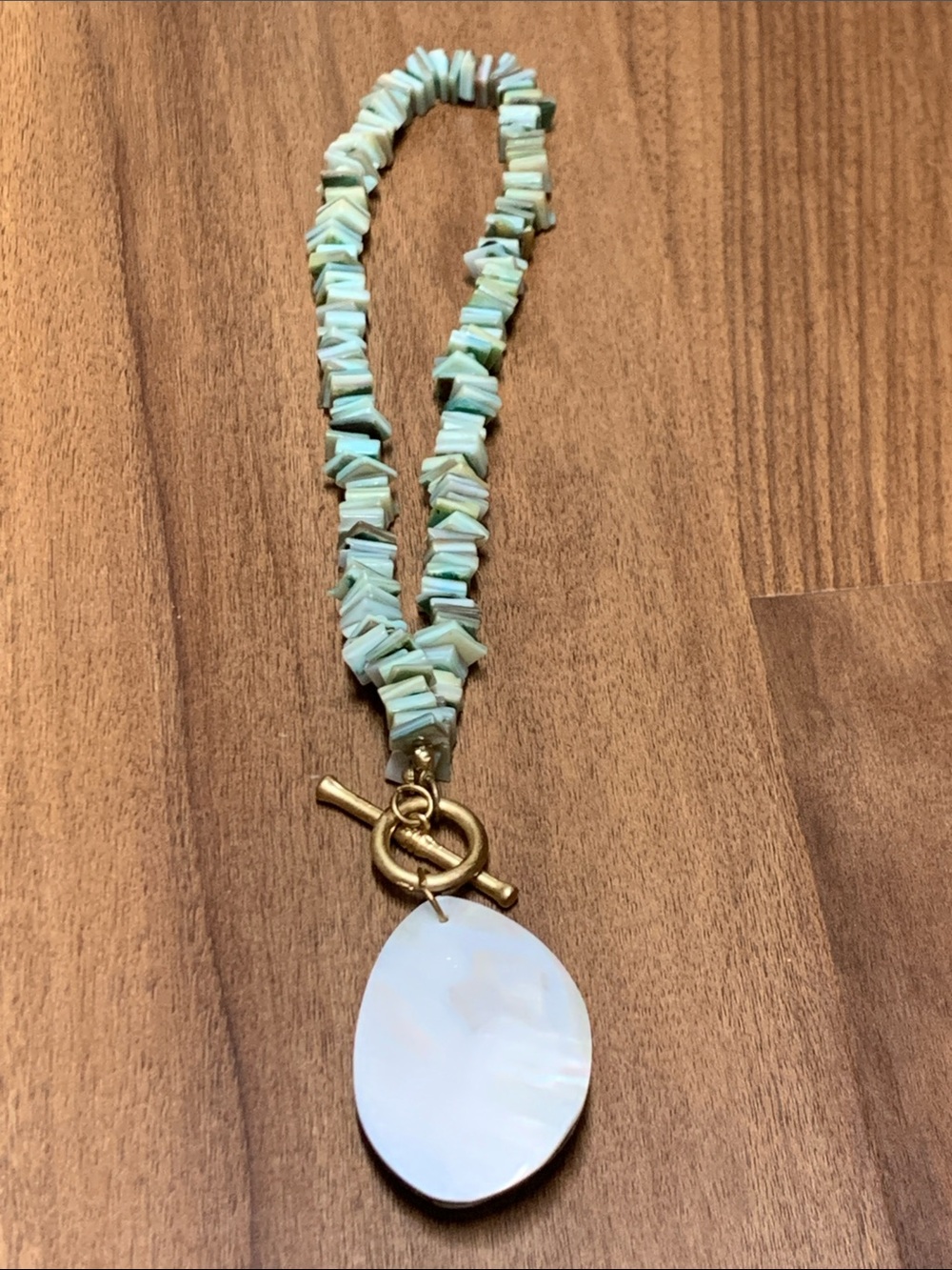 Southern Living Abalone and She’ll Necklace - Picture 6 of 9